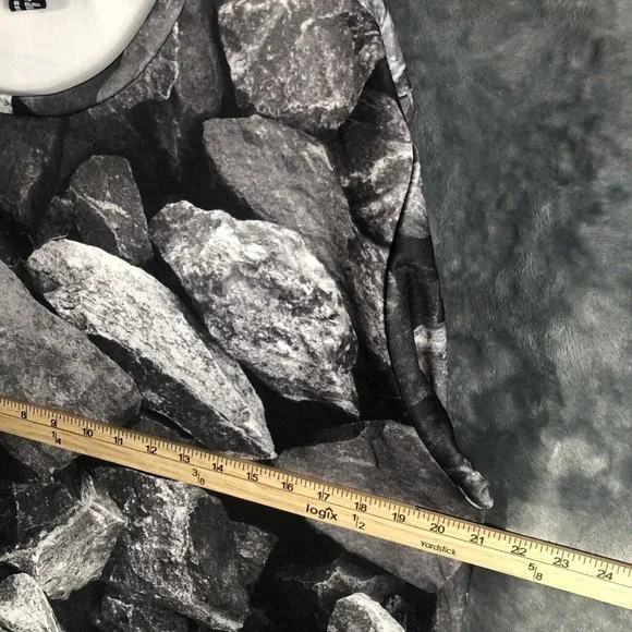 Forever 21 Men’s Shirt Size Adult 2X Large 2/Men T-Shirt Black/Gray - Picture 5 of 8